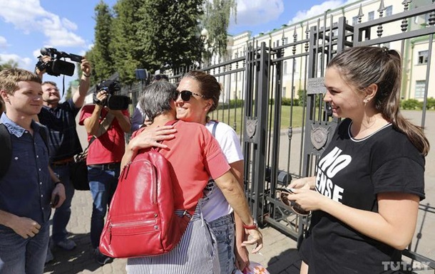 Галина Уласик снова на свободе