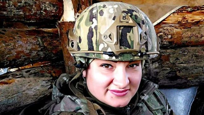 Яна Червона, погибшая на Донбассе