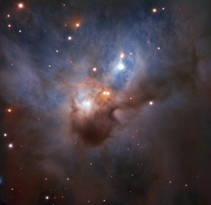 Туманность NGC 1788  – космическая Летучая Мышь. Credit: ESO    