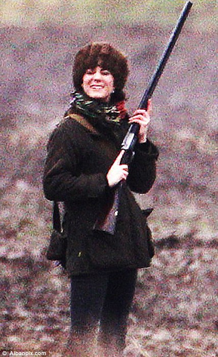 Кейт Миддлтон на охоте