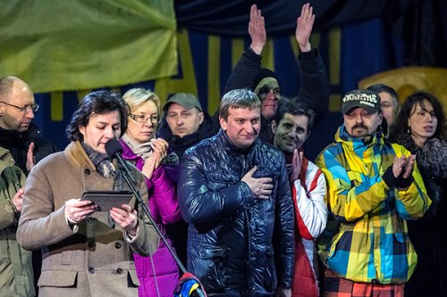 Павел Петренко на Евромайдане