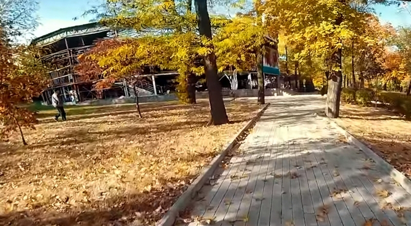 Дорожки парка им. Щербакова