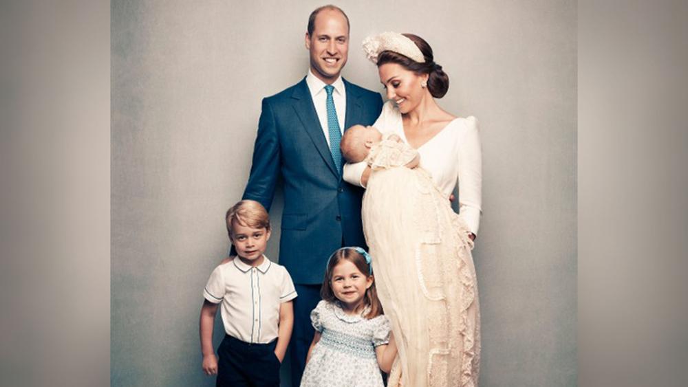 Кейт Миддлтон с принцем Уильямом и детьми
