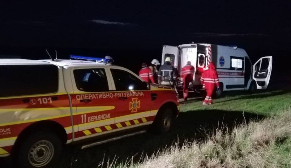 В Запорожской области грузовой бус столкнулся с маршруткой