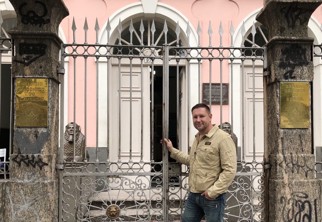 дворец Lavradio, где с 1843 года находится масонская Ложа Великого Востока Бразилии