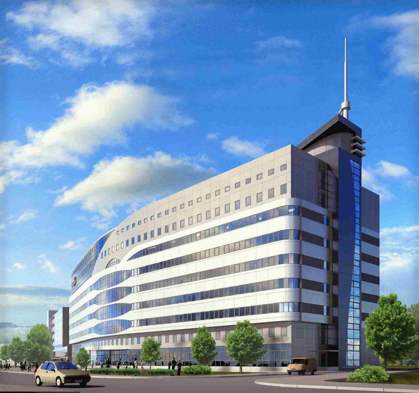 Так должен выглядеть новый корпус института Амосова в Киеве