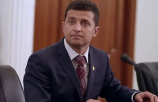 Кандидат в президенты Украины, шоумен Владимир Зеленский