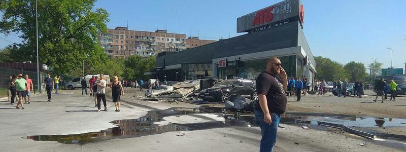 Авария Днепр на Космической