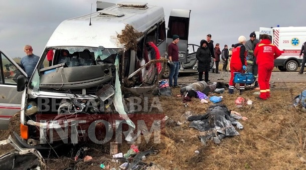 Под Одессой маршрутка попала в жуткое ДТП