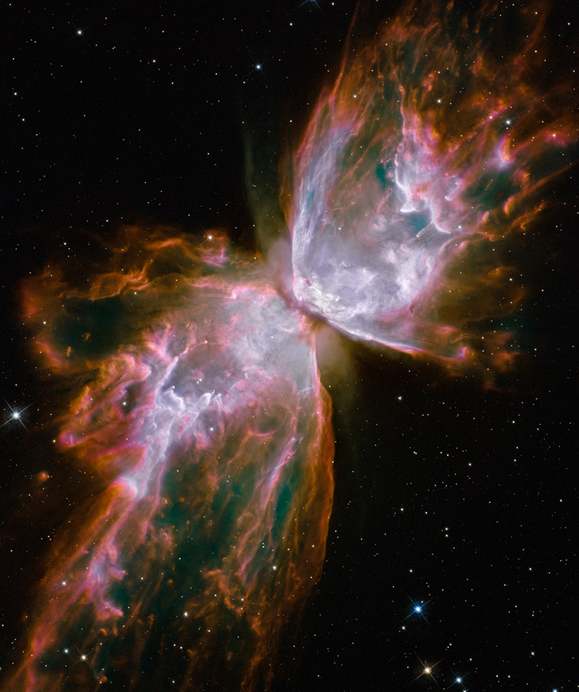 NGC 6302, туманность Бабочка (Жук) 