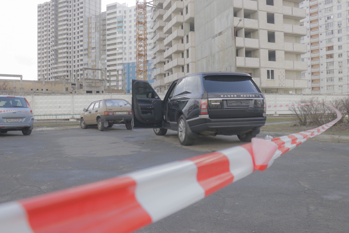 Нападавшие попытались скрыться на Range Rover