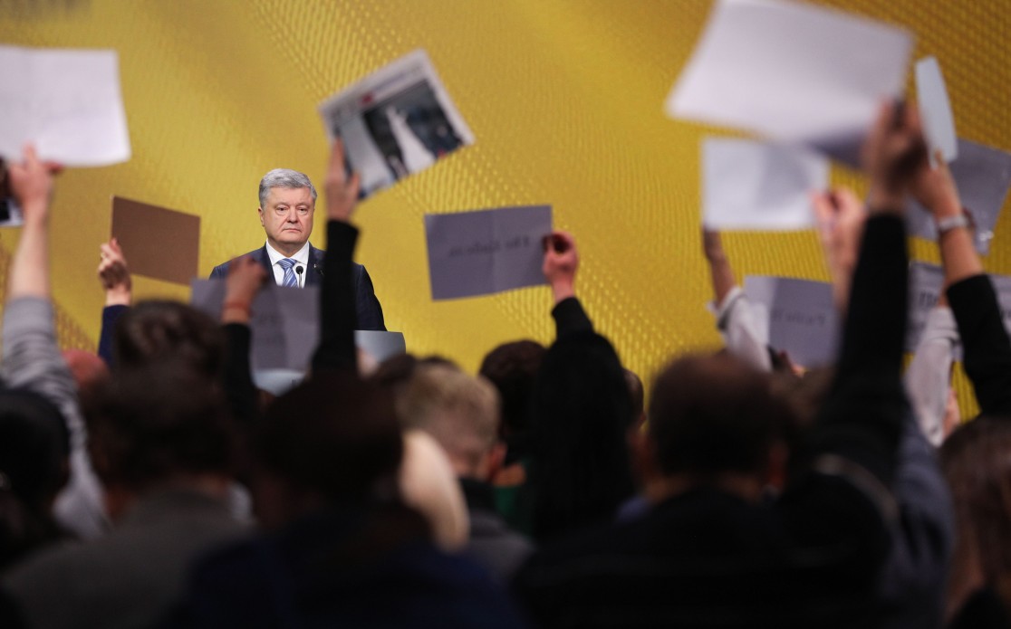 Петр Порошенко пообщался с журналистами. Источник фото – сайт президента