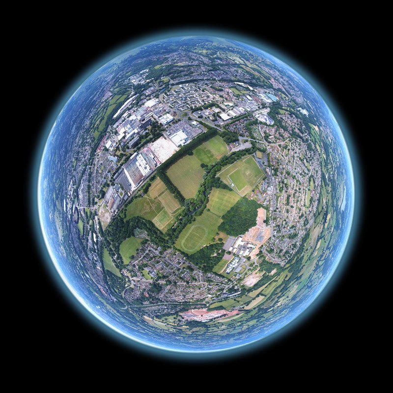 3-D карта Земли