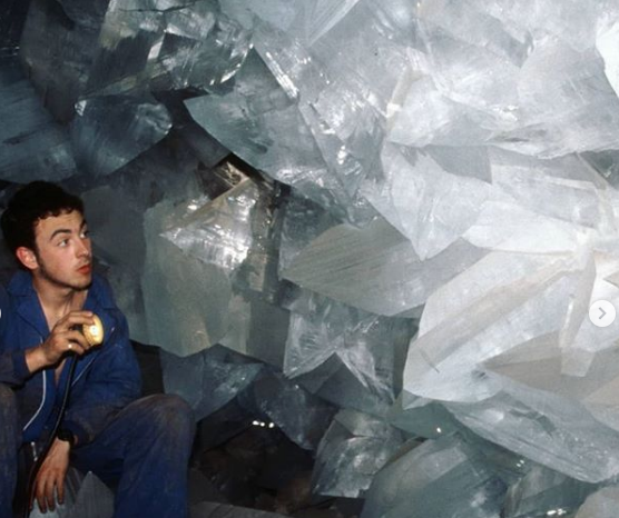 пещера кристаллов в Испании