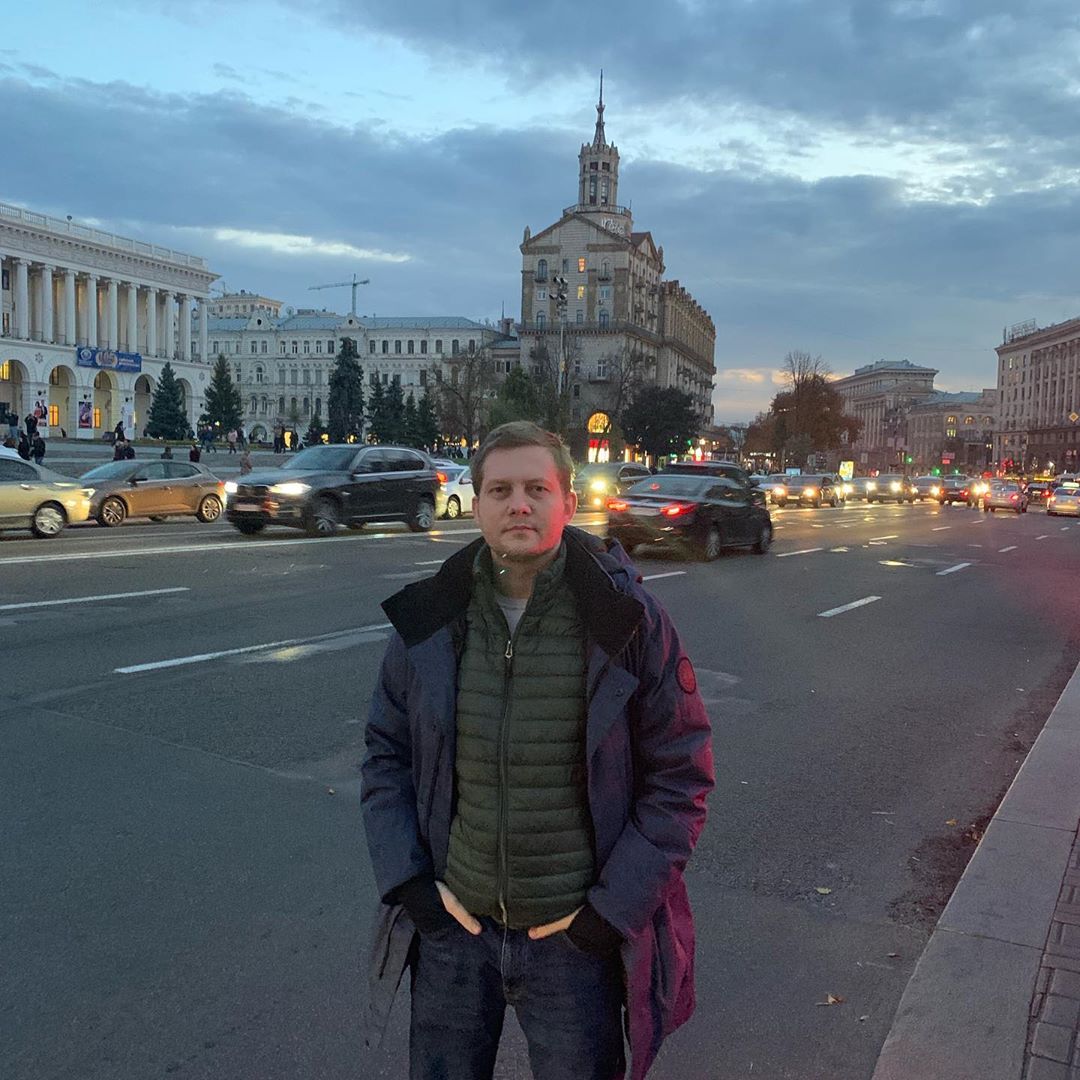 Российский пропагандист Корчевников в Киеве