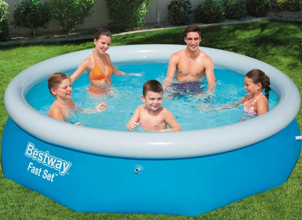 Переваги надувних басейнів