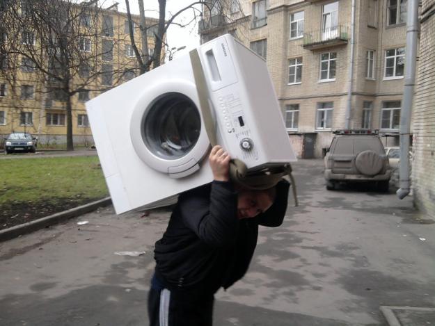 как перевезти стиральную машину