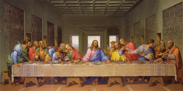 Картина Тайная вечеря Леонардо да Винчи. Фото: из открытых источников