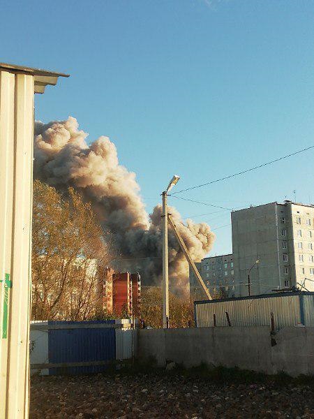 Взрыв на пиротехническом заводе в России