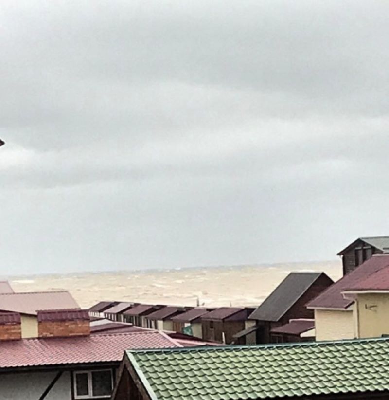 Украинский курорт затопил шторм 