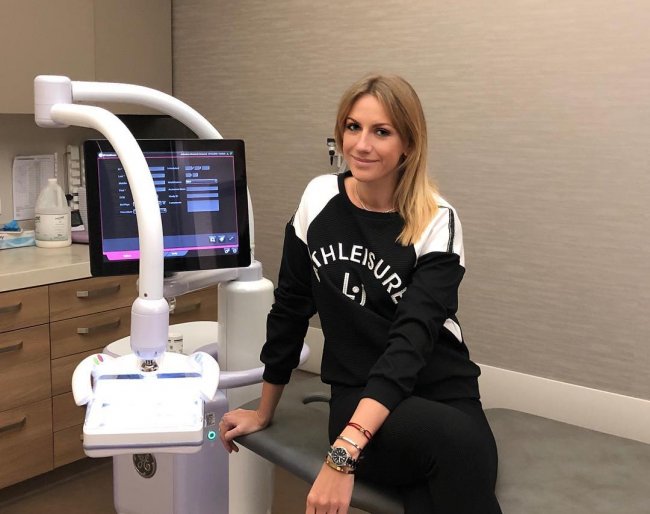 Леся Никитюк в клинике Турции