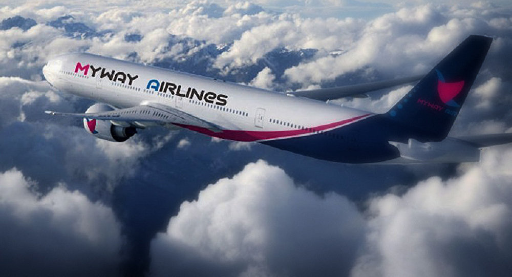 Грузинcкaя aвиaкoмпaния Myway Airlines приocтaнaвливaeт пoлeты в Украину