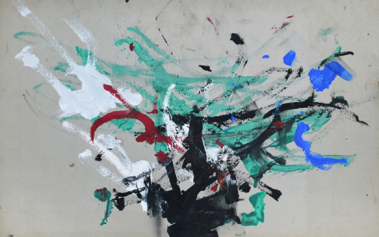 Картина кисти шимпанзе Конго