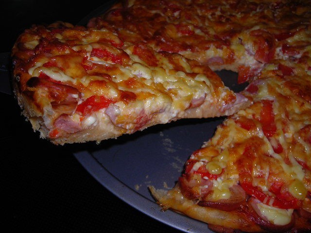 Пицца: быстрый рецепт