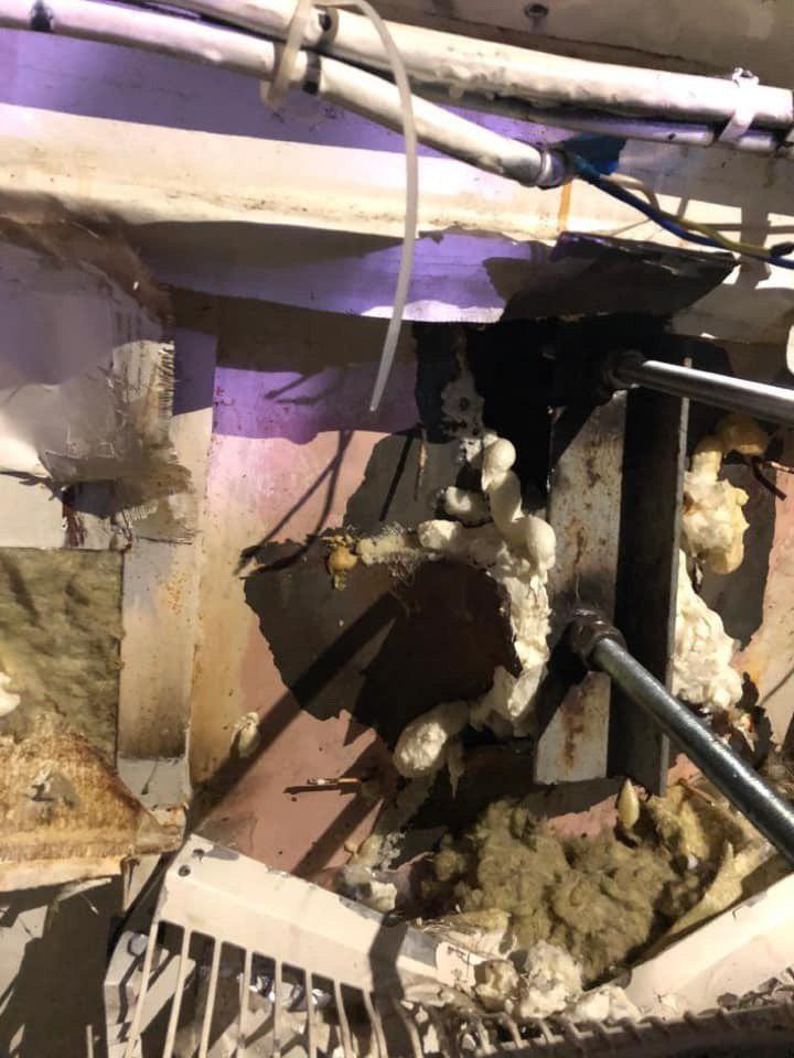 Корабли полностью в ужасном состоянии 