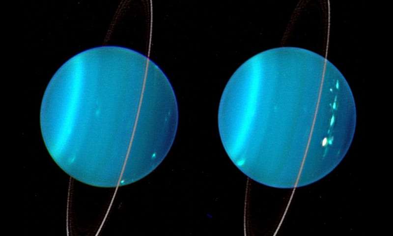 Два полушария Урана