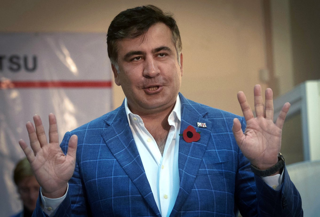 Запрет на въезд Саакашвили остается в силе