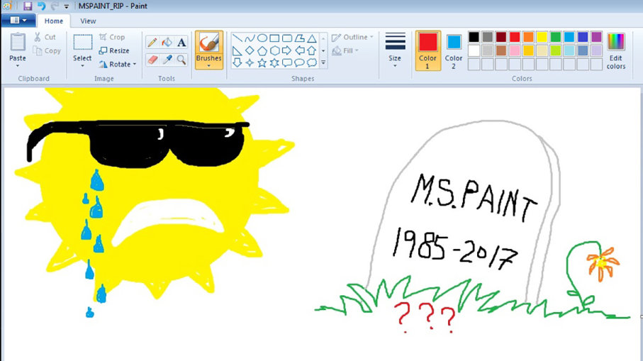 Microsoft решила не удалять редактор MS Paint