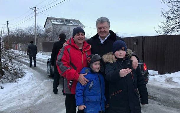 Селфи с Порошенко