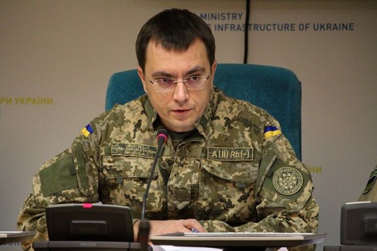 Владимир Омелян в военной форме. Фото: mtu.gov.ua