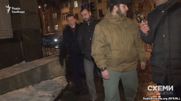 Народні депутати Олег Ляшко та Сергій Рибалка