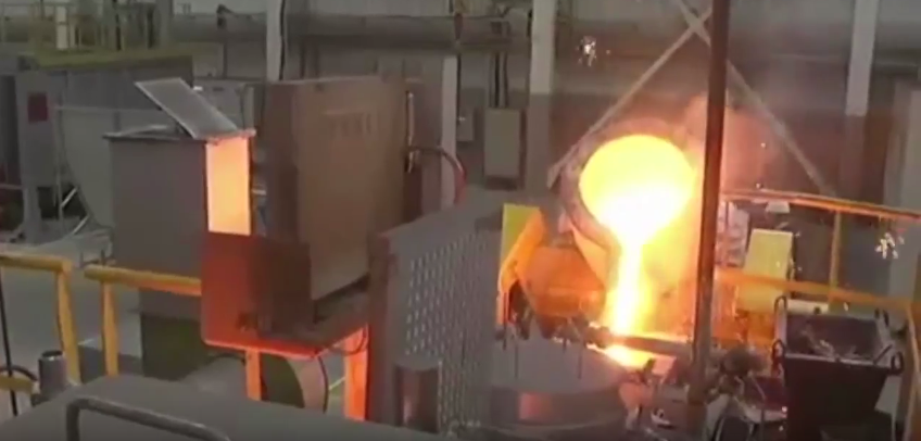 Литейный завод «Красная звезда» - фото из сюжета телеканала Интер