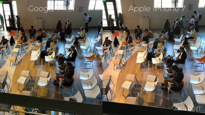 Сравнение Iphone 7 и Google Pixel (фото 1)