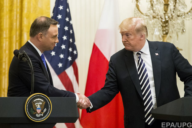 Анджей Дуда встретился с Дональдом Трампом в Белом доме