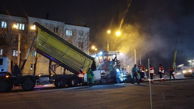 Ремонт Шулявского моста 