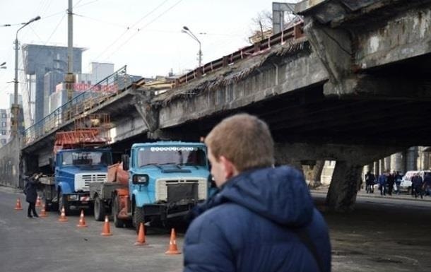 Шулявский путепровод снесут в начале ноября
