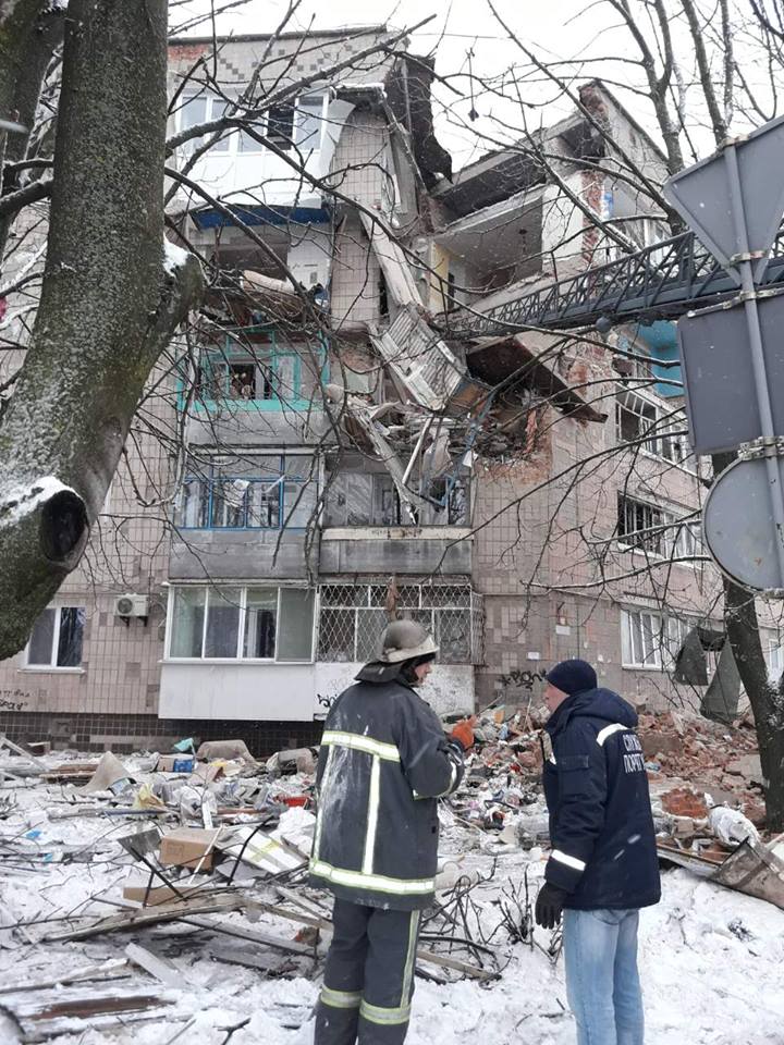 Взрыв в Фастове