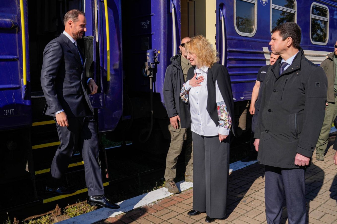 Кронпринц Норвегії Гокон прибув до Києва