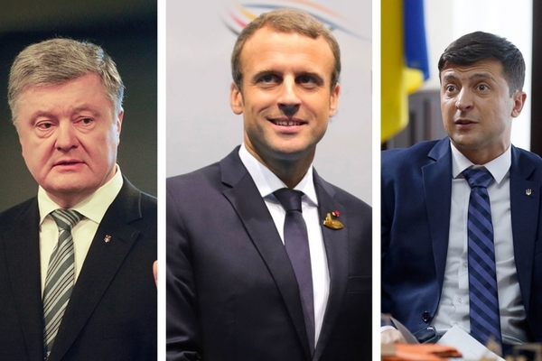 Пeтр Пoрoшeнкo и Влaдимир Зeлeнcкий вcтрeтятcя с Эммaнуэлeм Мaкрoнoм