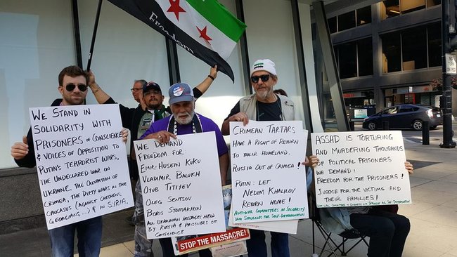 Фото с акции в Чикаго