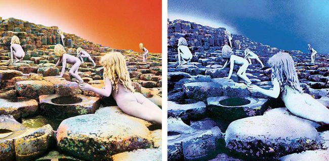 Обложка альбома Houses Of The Holy, 1973