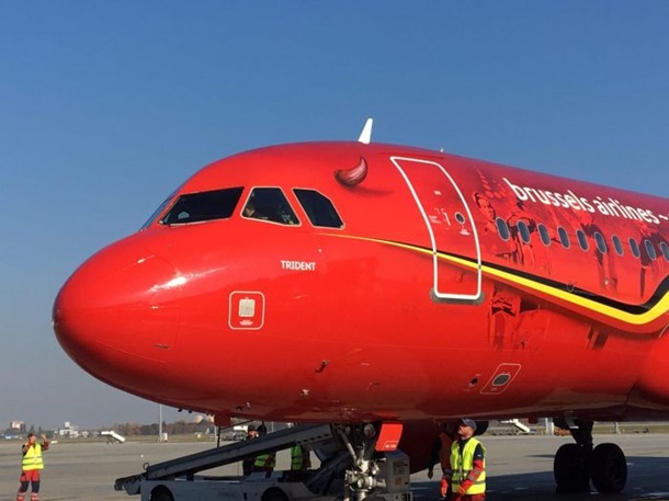 Brussels Airlines совершила первый рейс в Украину