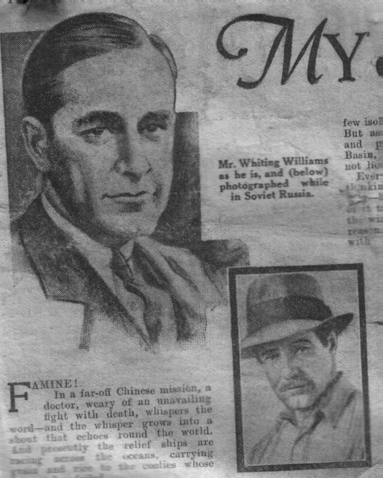 Уайтинг Уильямс. Фото: garethjones.org