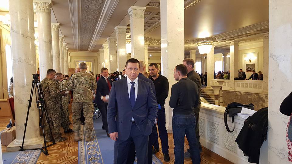 Ректор Харьковской академии физкультуры Александр Ажиппо в Верховной Раде