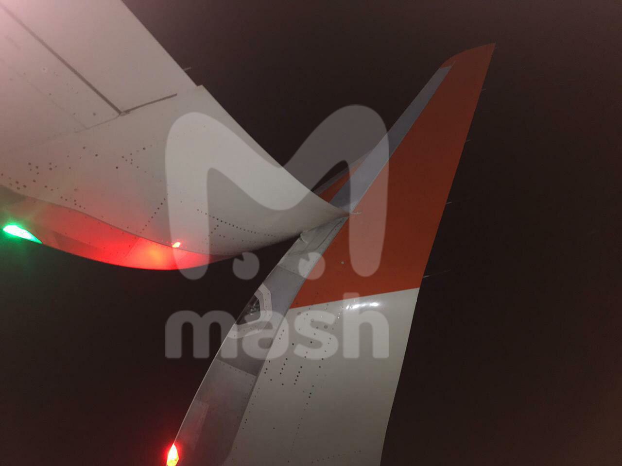 В России столкнулись самолеты 