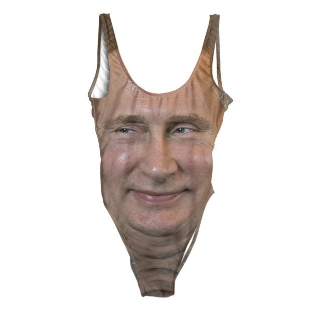 Американский модный бренд выпустил эпатажные бикини с Путиным